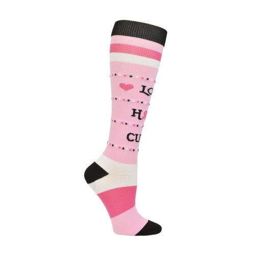 Pro Cure™ Love, Hope, Cure Fashion Compression Sock