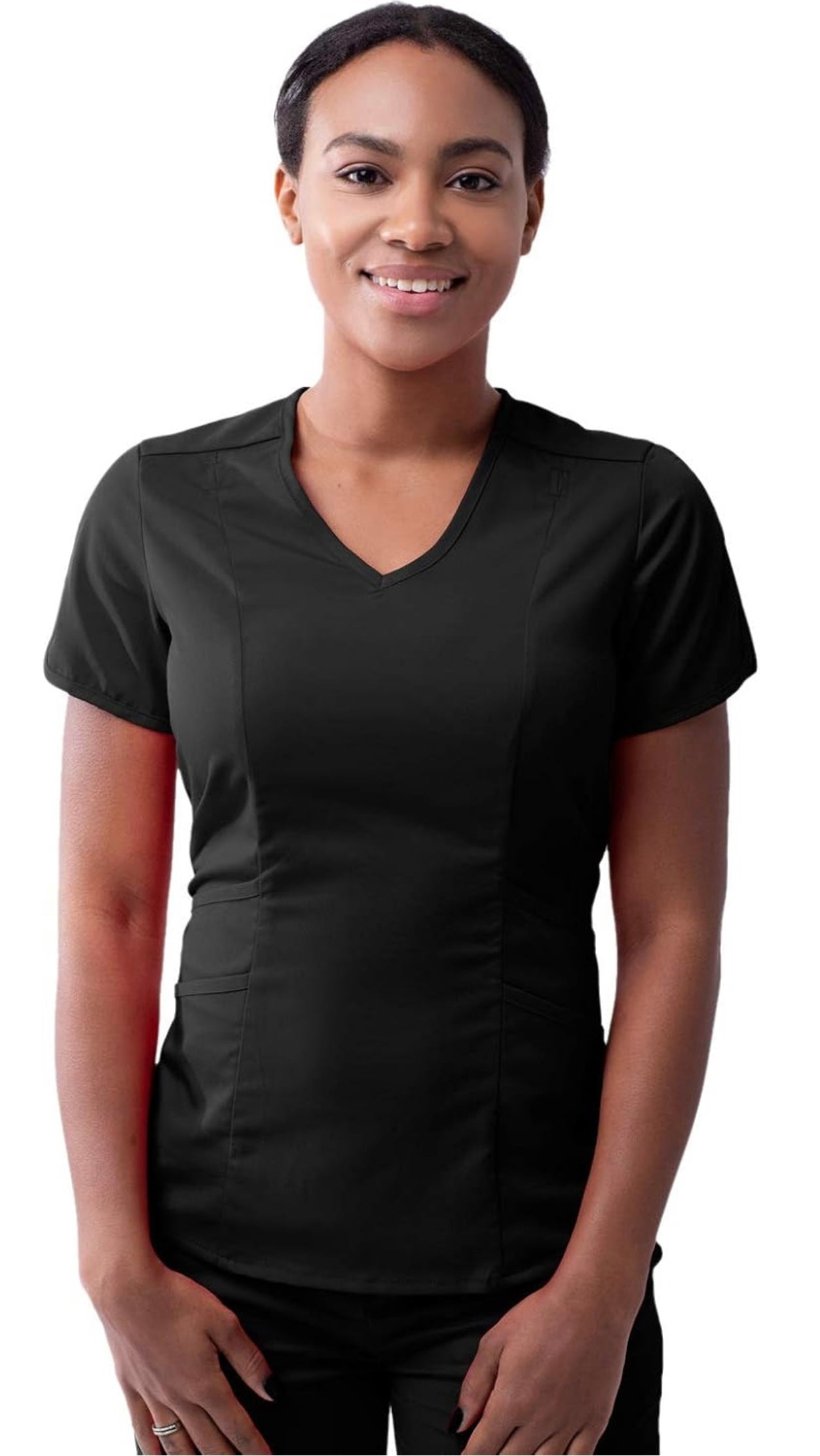 Adar Pro Women's Modern Athletic Jogger - Scrub Top - Pro 9500