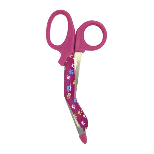 5.5" Fashion Utility Scissor - Paw Prints - Luv Scrubs LLC