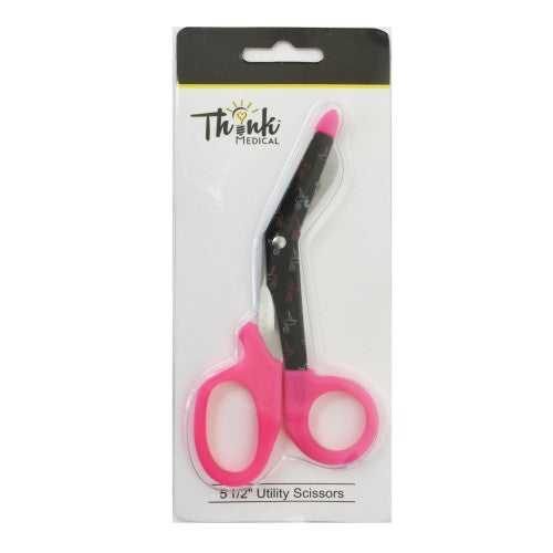 5.5" Fashion Utility Scissor - Flamingo - Luv Scrubs LLC