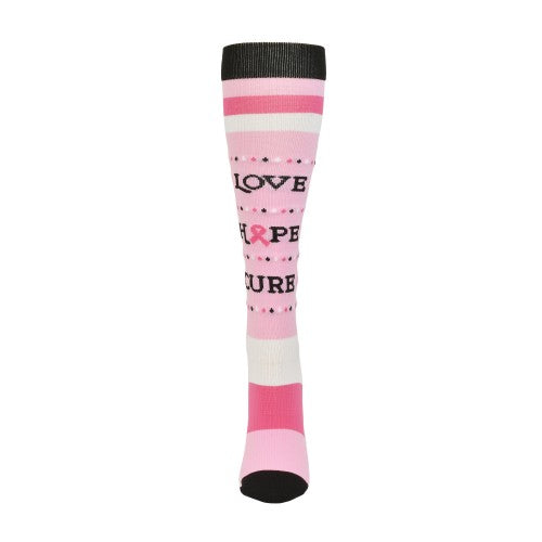 Pro Cure™ Love, Hope, Cure Fashion Compression Sock 
