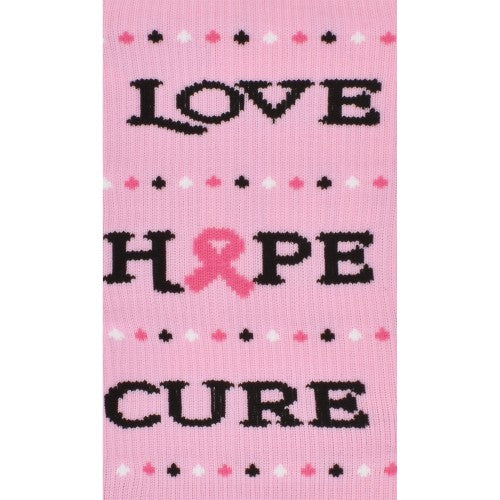 Pro Cure™ Love, Hope, Cure Fashion Compression Sock 