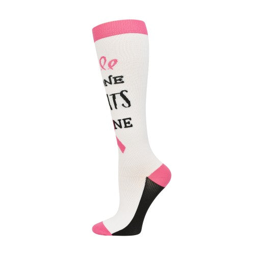 Pro Cure™ No One Fights Alone Fashion Compression Sock 