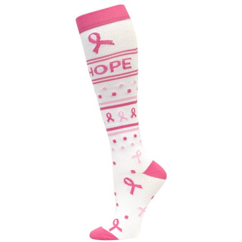 Pro Cure™ Ribbon Fashion Compression Sock - Luv Scrubs LLC