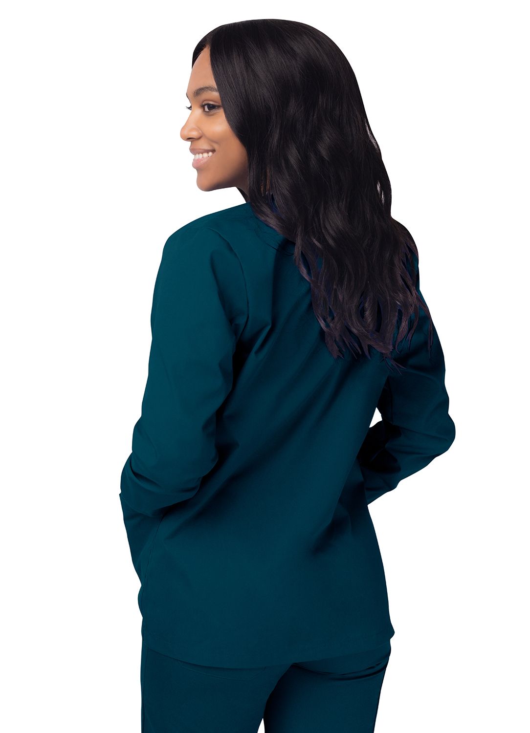 Caribbean Blue Women's Medical Scrub Jackets - Luv Scrubs LLC